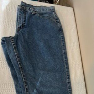 Rider 12P High-Waist Straight Leg 100% Cotton Jeans